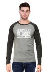 Men's Raglan Full Sleeve T-Shirt