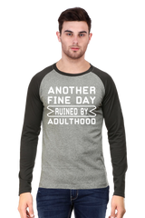 Men's Raglan Full Sleeve T-Shirt