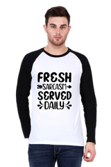 Men's Raglan Full Sleeve T-Shirt