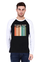 Men's Raglan Full Sleeve T-Shirt