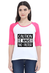 Women's Full Sleeve Raglan T-Shirts