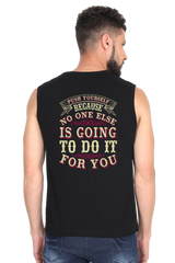 Men's Premium 100% Cotton Sleeveless T-shirt