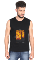 Men's Premium 100% Cotton Sleeveless T-shirt