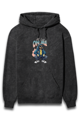 Streetwear Acid Washed Hoodie