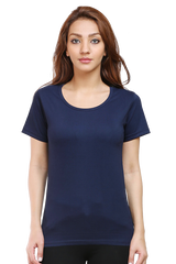 Premium Half Sleeve T-shirt in Navy blue
