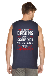 Men's Premium 100% Cotton Sleeveless T-shirt