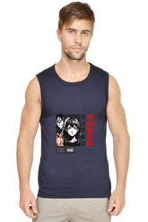 Men's Premium 100% Cotton Sleeveless T-shirt