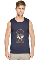 Men's Premium 100% Cotton Sleeveless T-shirt