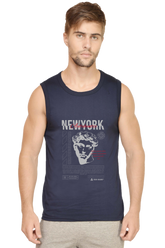 Men's Premium 100% Cotton Sleeveless T-shirt