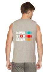 Men's Premium 100% Cotton Sleeveless T-shirt