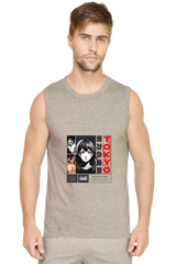 Men's Premium 100% Cotton Sleeveless T-shirt
