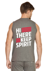 Men's Premium 100% Cotton Sleeveless T-shirt