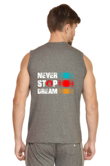 Men's Premium 100% Cotton Sleeveless T-shirt