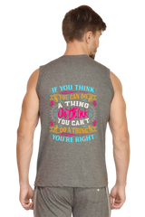 Men's Premium 100% Cotton Sleeveless T-shirt