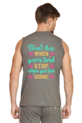 Men's Premium 100% Cotton Sleeveless T-shirt