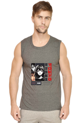 Men's Premium 100% Cotton Sleeveless T-shirt