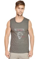 Men's Premium 100% Cotton Sleeveless T-shirt