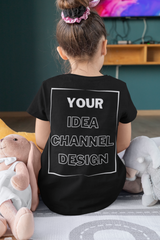 Customizable Girls T-Shirt – 100% Cotton | Personalized Printing