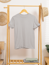 Basic Unisex T-Shirts in Gray Melange