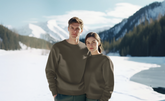 Unisex Sweatshirts Olive Green